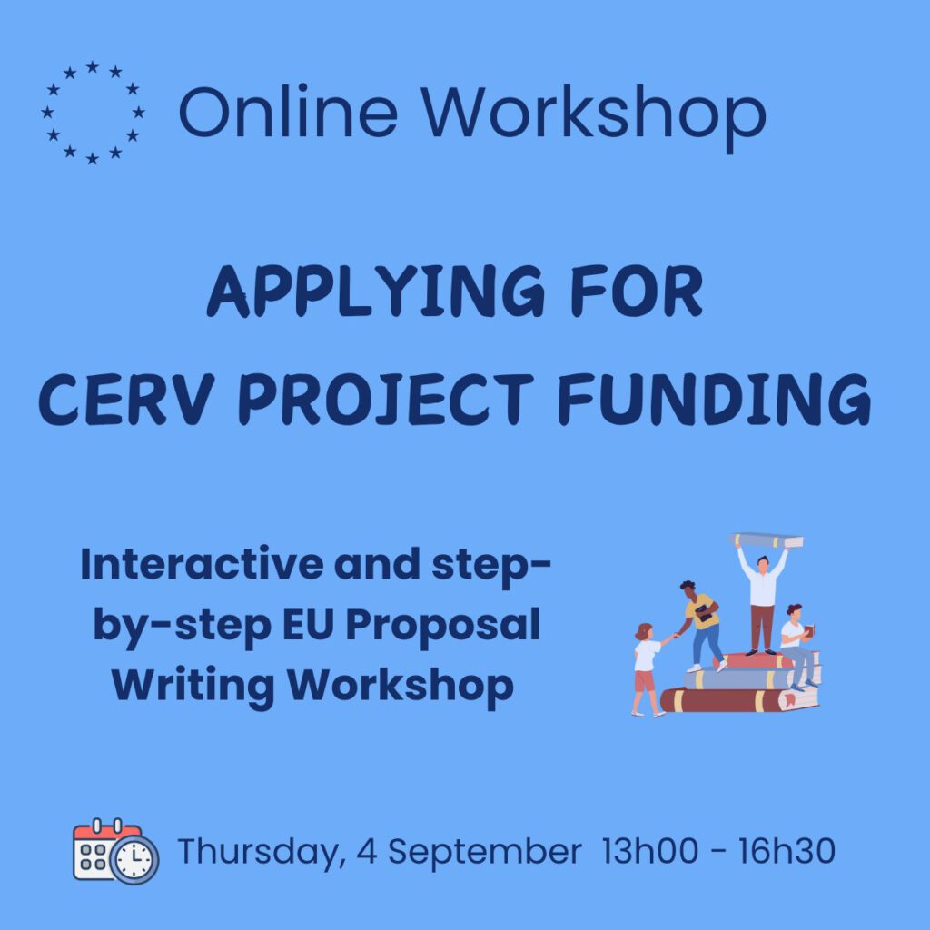 Workshop applying for CERV funding