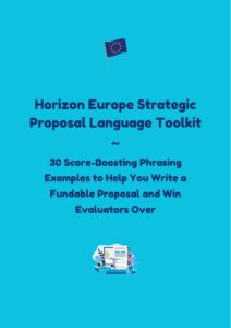 Horizon Europe strategic language toolkit