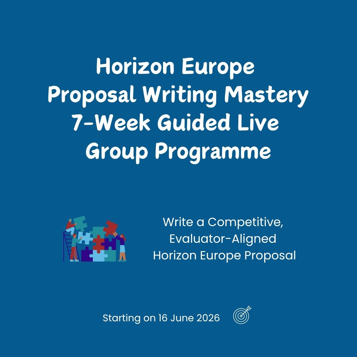 Horizon Europe Mastery Group Programme